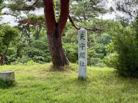 Photo, kasugayama castle, niigata prefecture, on the city, 