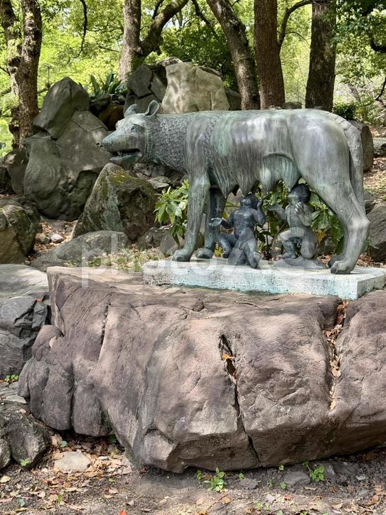 日比谷公園　イタリアとの友好の証 霞ヶ関,千代田区,都会の写真素材