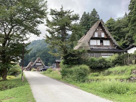 五箇山・相倉集落③ 五箇山,相倉集落,相倉の写真素材