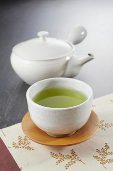 緑茶と急須 緑茶と急須 緑茶,日本茶,急須の写真素材