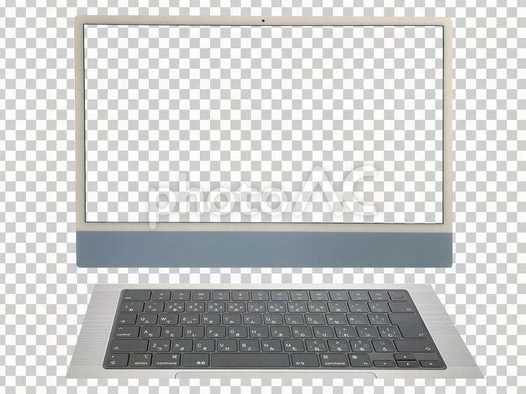 【PSD切り抜き】デスクトップパソコン ビジネス,pc,パソコンの写真素材