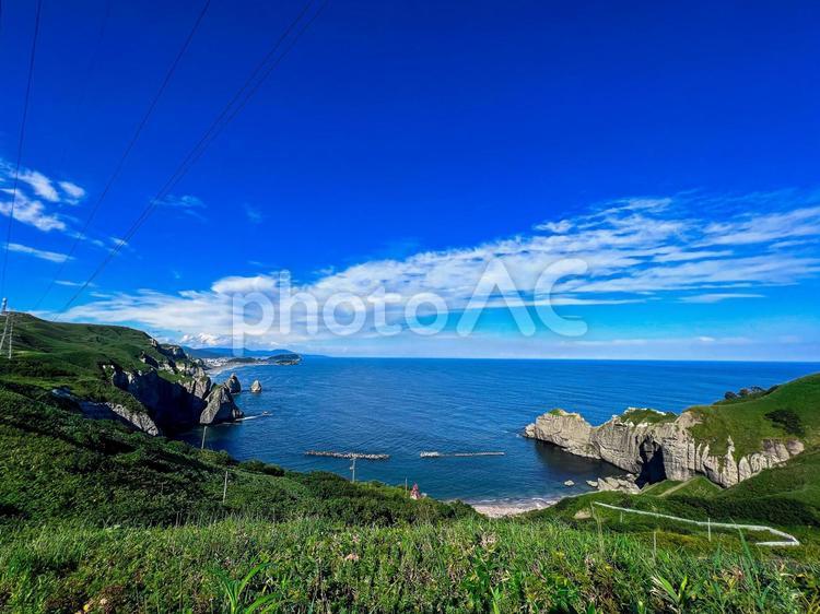 北海道　室蘭　トッカリショ浜 北海道,室蘭,トッカリショ浜の写真素材