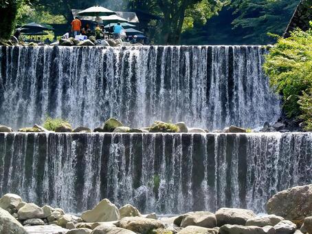 箱根弁天山清流公園 箱根,弁天山清流公園,滝の写真素材
