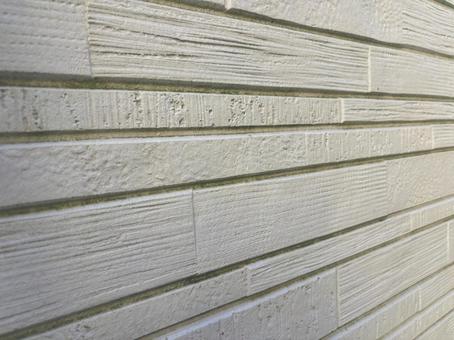 築数年の戸建て住宅外壁 壁,屋外,住宅の写真素材