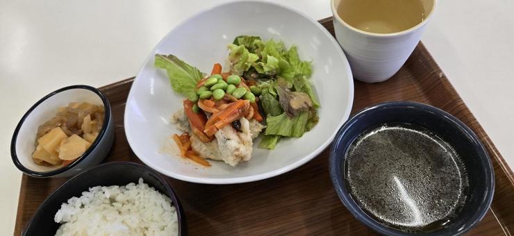 ランチ ランチ ランチ,定食,外食の写真素材