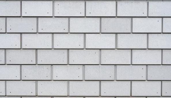 コンクリートブロックの壁 コンクリートブロックの壁の写真