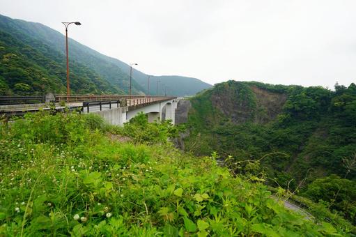 熊本 阿蘇長陽大橋 熊本 阿蘇長陽大橋 阿蘇長陽大橋,大橋,橋の写真素材