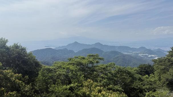 三島市からの景色3 三島市からの景色3 三島,三島市,静岡県の写真素材