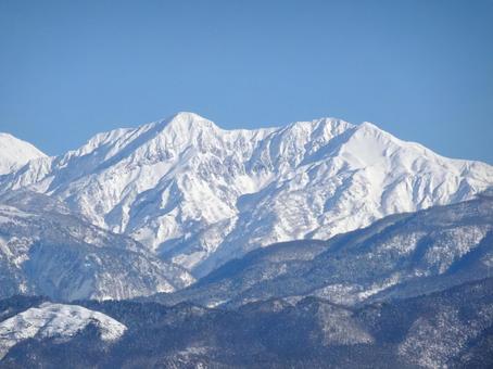 鷲岳と鳶山 鷲岳と鳶山の写真
