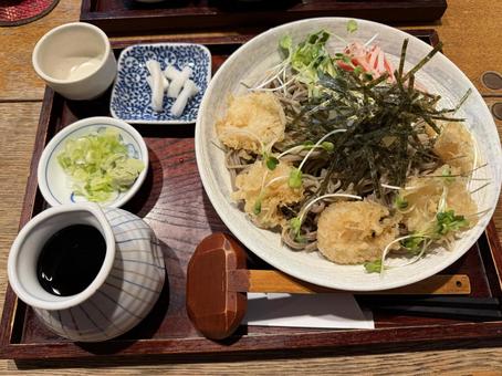 えびおろしそば そば,蕎麦,海老天の写真素材