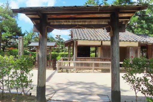 【山口県】松陰神社 松陰神社,松下村塾,塾の写真素材
