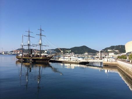 海と船の風景写真 海と船の風景写真の写真