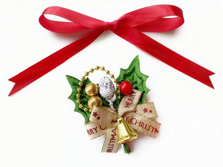クリスマスイメージ クリスマスイメージ リボン,クリスマス,赤いリボンの写真素材