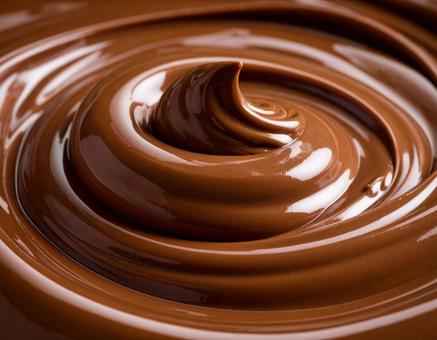 溶けたチョコレートの写真