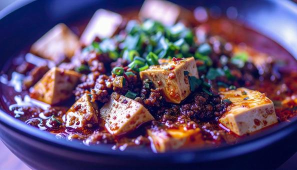 中華料理 麻婆豆腐 中華料理 麻婆豆腐の写真
