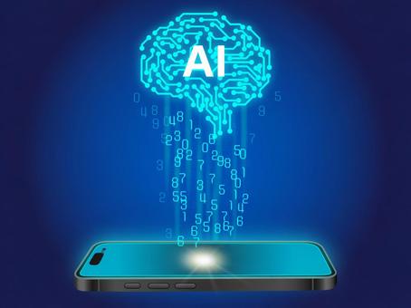AIとスマートフォン AIとスマートフォン ai,生成ai,電子機器の写真素材