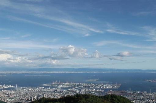 六甲山からの眺め2 六甲山からの眺め2の写真