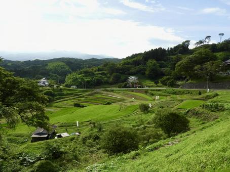 二本松市西谷棚田 二本松市西谷棚田の写真