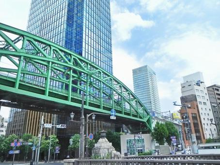 東京 昌平橋 風景 東京 昌平橋 風景 東京,昌平橋,お茶の水の写真素材