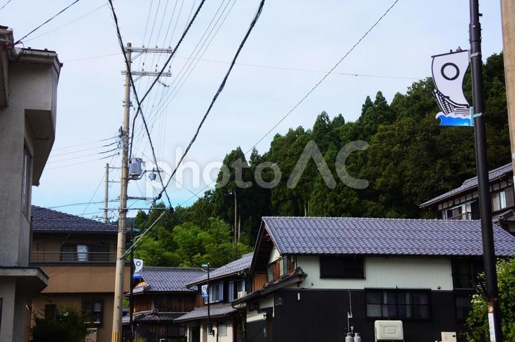 湖国をつなぐ塩津海道の静景・滋賀長浜市 塩津海道,海道,滋賀の写真素材