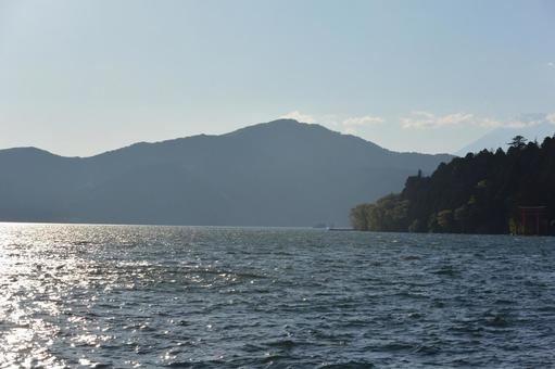 芦ノ湖の風景 芦ノ湖の風景 芦ノ湖,箱根,湖の写真素材