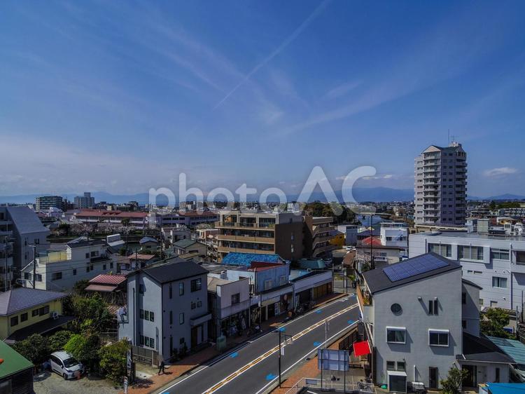 【神奈川県】湘南江の島駅・ルーフテラス 湘南江の島駅,ルーフテラス,湘南モノレールの写真素材