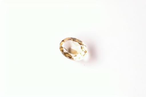 シトリンのルース3 シトリンのルース3 シトリン,黄水晶,水晶の写真素材