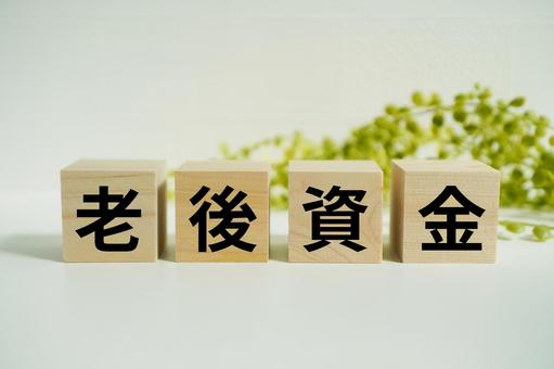 木製ブロックに『老後資金』の文字 木製ブロックに『老後資金』の文字 老後資金,老後,資金の写真素材