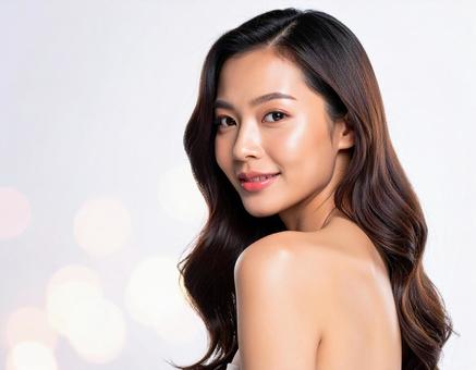 日本人女性モデル 美容 日本人女性モデル 美容の写真