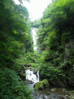岡山県真庭市・神庭の滝 岡山県真庭市・神庭の滝の写真