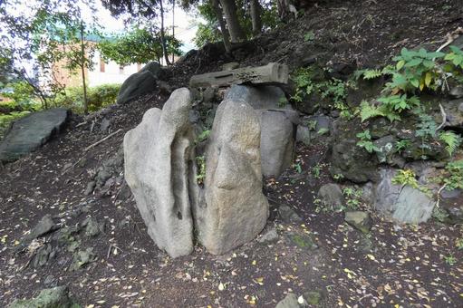 野毛山公園の岩2 横浜,野毛山,公園の写真素材