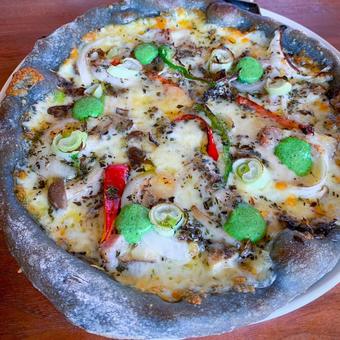 Photo, pizza, carbon, gluten free, 