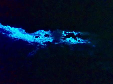 海底洞窟の写真