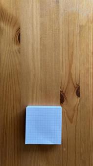 分厚い付箋、コピースペース 分厚い付箋、コピースペース 付箋,付箋し,貼り付けるの写真素材