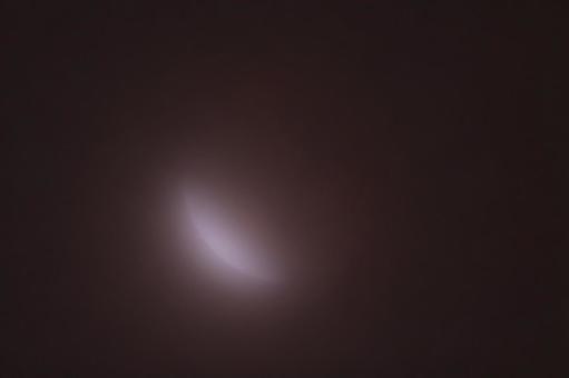 部分月食・2018④・薄曇り・天体 部分月食・2018④・薄曇り・天体の写真