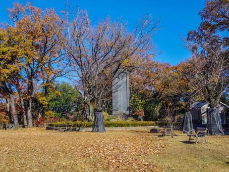 【栃木県】佐野市・城山公園 城山公園,佐野城,佐野市の写真素材