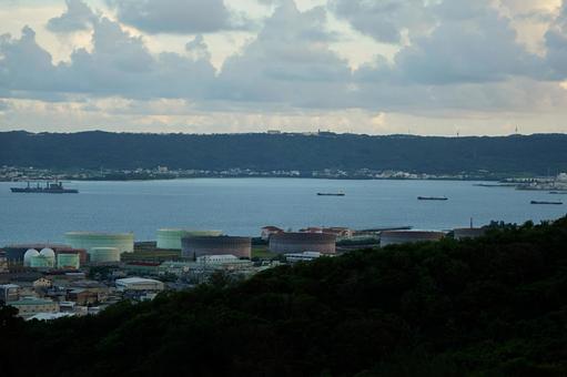 船舶 湾 船舶 湾 風景,海景,空の写真素材