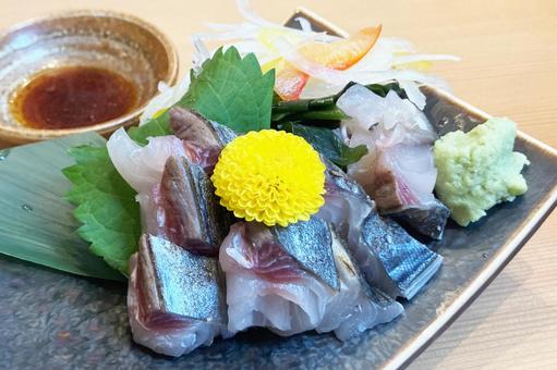 サワラのお刺身 サワラのお刺身 鰆,刺身,鮮魚の写真素材