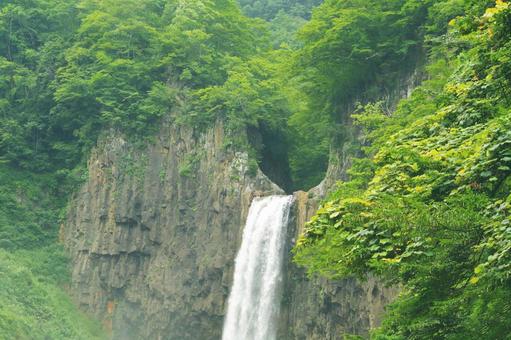 苗名の滝 苗名の滝 新潟,妙高,苗名の写真素材