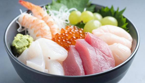 海鮮丼 海鮮丼の写真