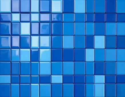 爽やかなモザイクタイルのテクスチャ 爽やかなモザイクタイルのテクスチャの写真