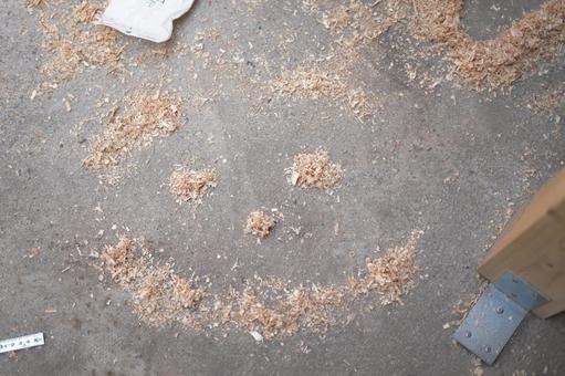 にこちゃん にこちゃんまーく,顔,にっこりの写真素材