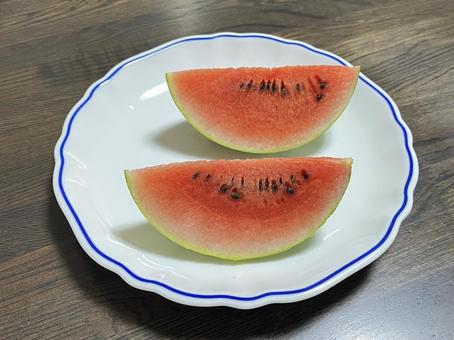 夏の風物詩 スイカ 夏の風物詩 スイカ スイカ,野菜,果物の写真素材