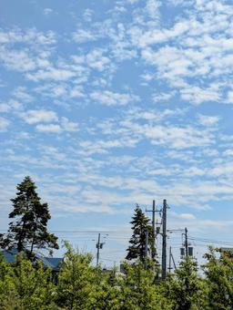 北海道 白老駅周辺の風景 北海道 白老駅周辺の風景 北海道,北海道旅行,白老駅の写真素材