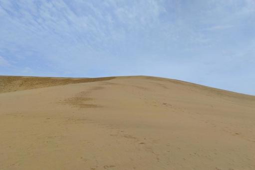 【鳥取県】鳥取砂丘 【鳥取県】鳥取砂丘 鳥取砂丘,砂丘,海の写真素材
