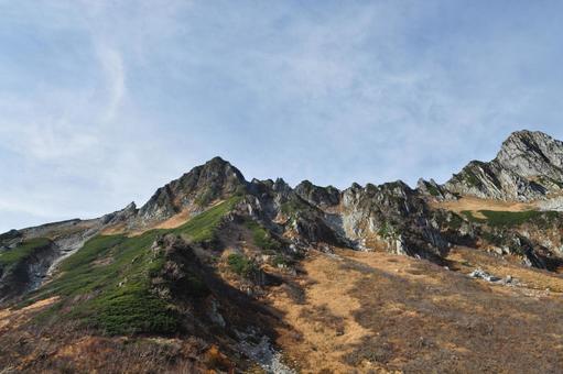 駒ヶ岳秋の風景 駒ヶ岳秋の風景の写真