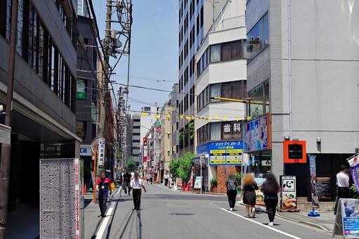 秋葉原2025夏　ジャンク通りにて 秋葉原,電気街,看板の写真素材