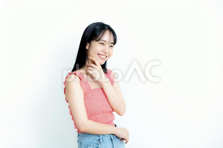 若い女性の美容イメージ 美容,ビューティー,女性の写真素材