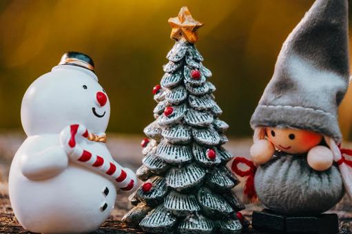 可愛いクリスマスツリーですね クリスマス,クリスマスイブ,クリスマスパーティーの写真素材