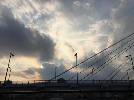 夕暮れ 夕暮れの写真